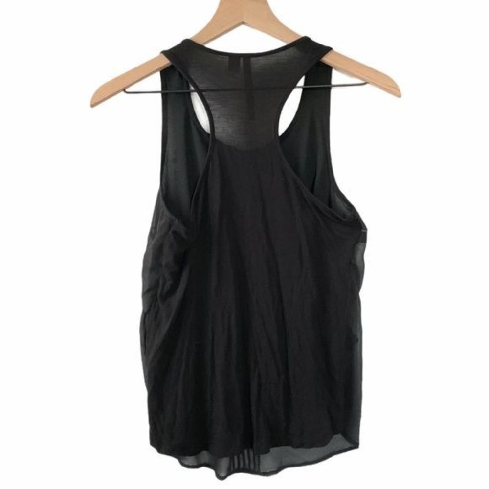 LC LAUREN CONRAD 3D Floral Pleated Racerback Tank - Picture 5 of 5